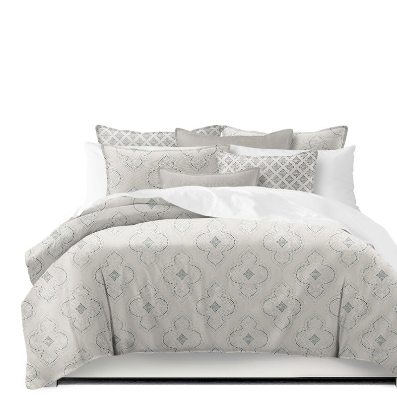 The Tailor's Bed Teagan Gray 100 Cotton Coverlet / Bedspread Set Wayfair
